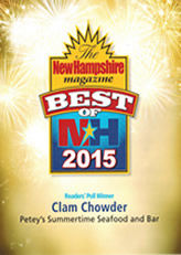 Peteys Summertime Seafood & Bar - Best Clam Chowder 2015
